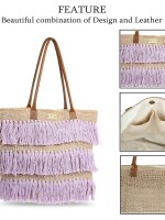 NESH | LAVENDER HESSIAN JUTE TOTE BAG, Latest Collection of Tote BAGS