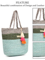 Cotton, Jute, NESH | MARSHY MANGROVE HEMP TOTE BAG, comfy to carry