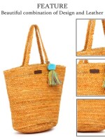 Stylish, Fashionable and Classic Design ,SAFFRON | NESH | HEMP TOTE BAG