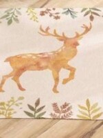 Entryway with Deer Print 100% Cotton Doormats for different areas of home