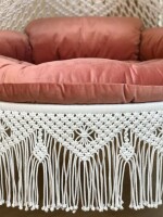 Macrame Boho Dimond Bich Swing Hammock Chair for Adults & Kids TOPW13