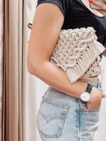 Stylish Handmade Macrame hand Bag For Women