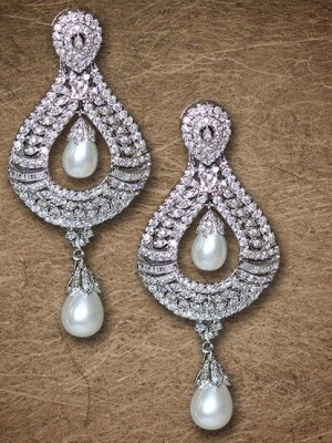 Pearl symphony long earrings for every occasion