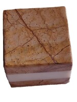 MBSC Multi Color Premium Natural Marble Square Paper Weight (2"X2") Set of 2 Pcs for Home Office Study Table