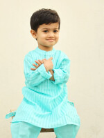 100% cotton kurta pajama set for boys