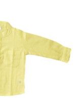 Boys classic 100% cotton half-button shirt