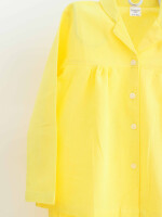 Bright yellow 100% cotton nightwear for girls