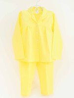 Bright yellow 100% cotton nightwear for girls