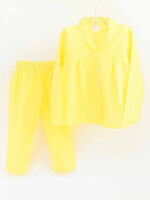 Bright yellow 100% cotton nightwear for girls