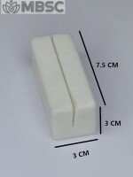 White Marble Business Card holder Standard size for one card