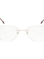 Rimless aviator computer glasses for men and women