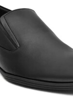 Lightweight| Comfort| Outdoor| Synthetic Leather| Formal Shoes| Slip On For Men  (Black)