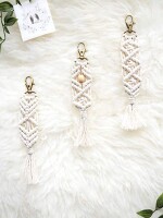 Mini Macrame Keychains Boho , &nbsp;advanced fabric, Soft and comfortable