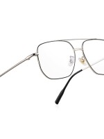 Square eyewear|blue ray blocking | computer glasses | metal frame for men and women