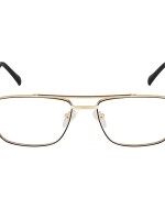 Rectangular blue block full rim men women spectacle frame