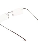 Rectangular spectacle frame for men and women