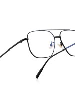 Square eyewear|blue ray blocking | computer glasses | metal frame for men and women