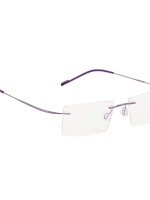 Rectangular spectacle frame for men and women