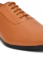 Leather Lace-Up Shoes for Men- style, durability, and comfort