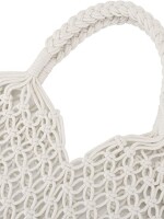 Stylish Handmade Macrame Sling Bags For Women’s macrame hand bag full size off white ( bag003)