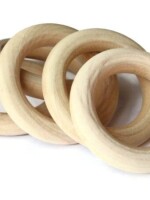 Natural Wood Rings Without Paint ,  STYLISH HANDMADE NATURAL WOOD RINGS