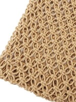 Stylish Handmade Macrame Sling Bags For Women’s macrame hand bag full size Beige ( bag005)