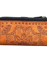 Carv02 - Karigari, handcrafted leather clutches, redefines elegance and sophistication.