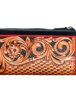 Carv05 – Karigari,  handcrafted leather clutches, true masterpiece that redefines elegance and sophistication.