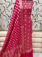 Regal Banarasi Semi Katan Suit - Three Piece Ensemble