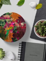 The Parrot Designer Round & Square Coaster Set of 6