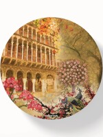 Heritage Haveli Round Table Set of 6 Coasters