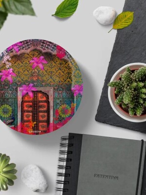 Royal Door Designer Printed Table Coasters – Set of 6