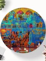 Pushkar Lake Round  & Square Table Coasters – Set of 6