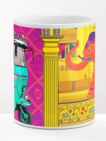 Shekhawati Street Market Funky Ceramic Mug