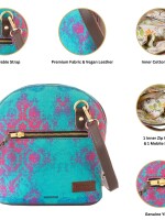 Flower Foot Print Beautiful Crossbody Bag