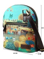 Beautiful Lakeside Handmade Crossbody Bag