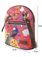 The Song of Peacock Crossbody Shoulder Bag