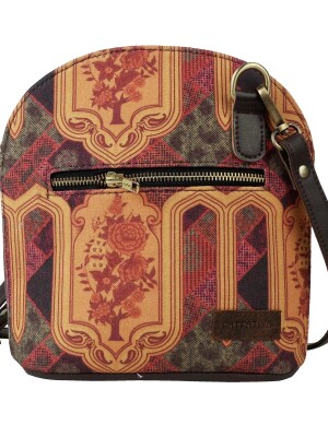 Ethnic Design Canvas Crossbody