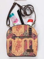 Ethnic Design Canvas Crossbody