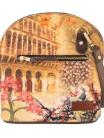 Fort and Floral Fashion Crossbody Bag