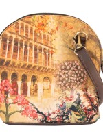 Fort and Floral Fashion Crossbody Bag