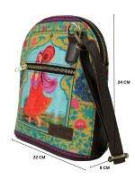 Matka Queen Cross Body Canvas Bag