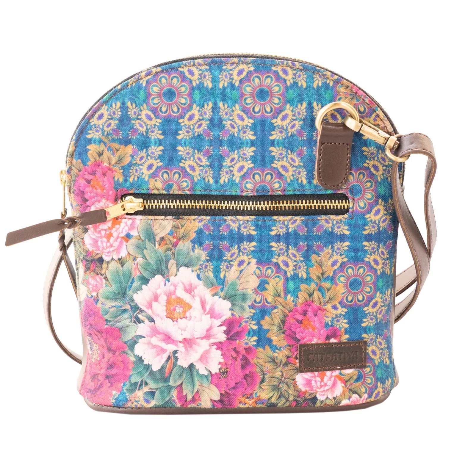 Floral Pattern Cross Body Bag For Women