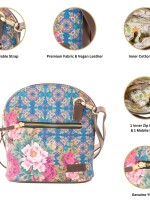 Floral print, Cross Body Bag, For Women