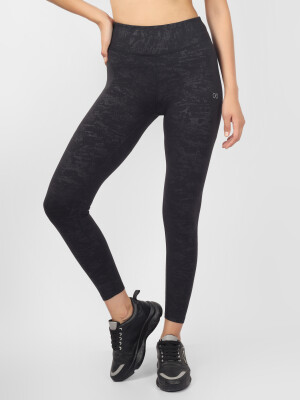 Maxtreme Power me Black Full Length Pocket Leggings