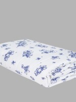 Swaas Antimicrobial 100% Cotton Linear Floral Quilt