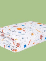 Swaas Antimicrobial 100% Cotton Kids Space Galaxy Quilt