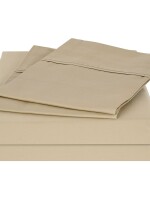 Double king size ,queen size, Swaas 100% Pure Cotton Plain Satin Olive Bed sheet Set