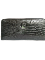 Black Genuine Leather Party Wallet