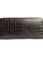 Black Genuine Leather Party Wallet